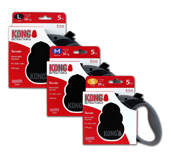 KONG Rollijn Terrain Black L (5m/50kg)