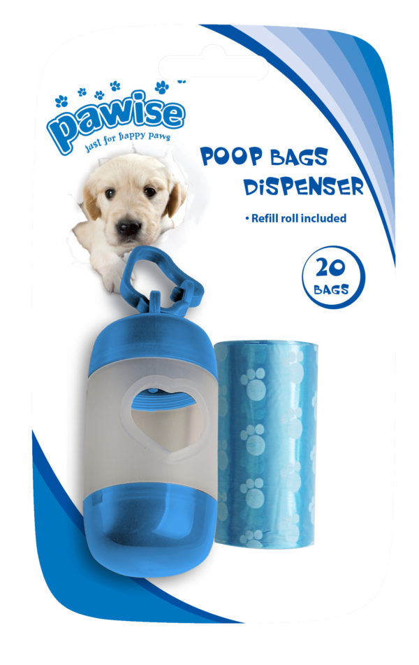 Pawise Poop Bags Dispenser (incl. 2 x 20 bags) - Afbeelding 3