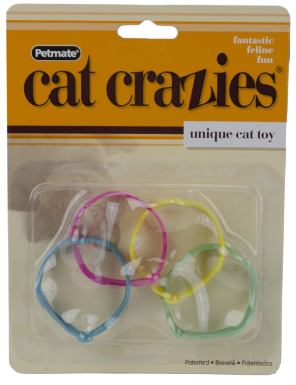 Petmate Doskocil Cat Crazies (multicolor) 4st - Afbeelding 3