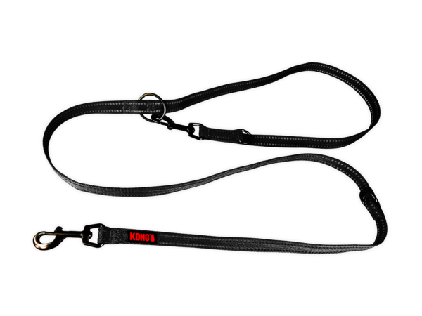 KONG Adjustable leash M Black