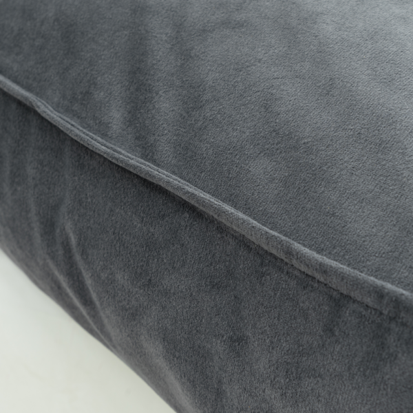 Madison Velours Lounge Cushion Grijs S - Afbeelding 10