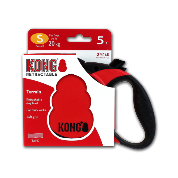 KONG Rollijn Terrain Red S (5m/20kg) - Afbeelding 2