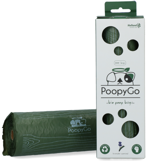 PoopyGo Eco friendly Tissue Box Lavendelgeur (300 st)