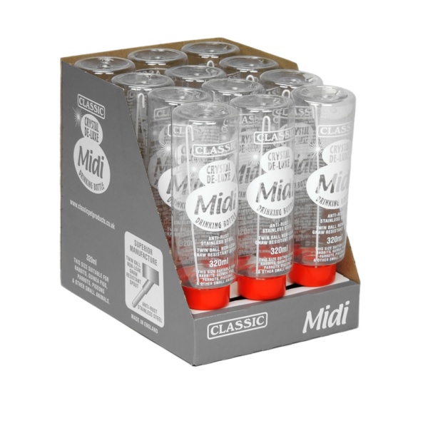 Drinkfles Crystal Deluxe Midi 320 ml