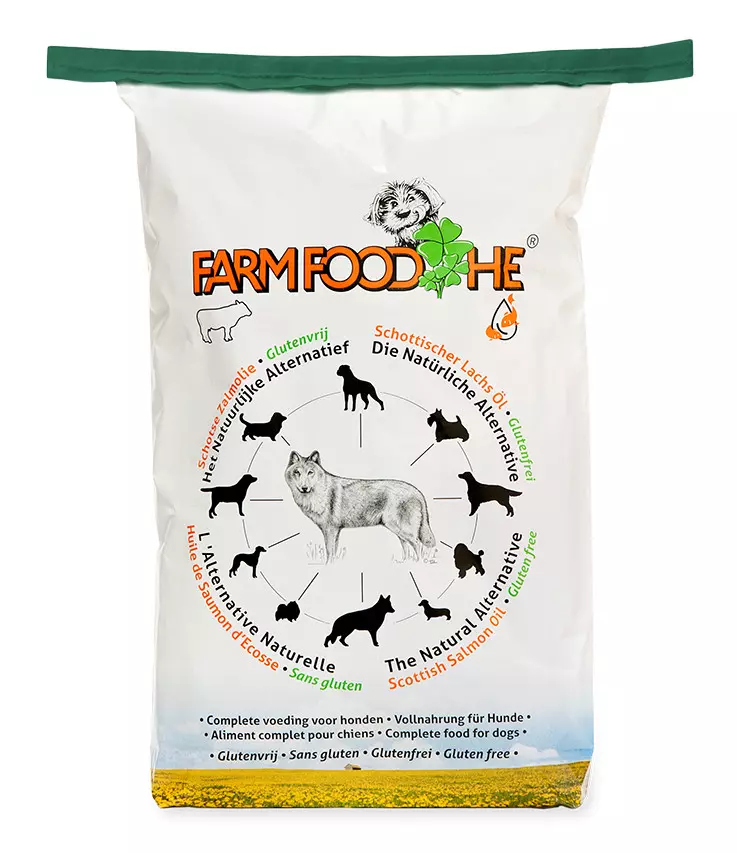 Blanco Dronken worden stropdas Farm Food hondenvoer HE Glutenvrij | Van Breden | Voor al uw agrarische  benodigdheden