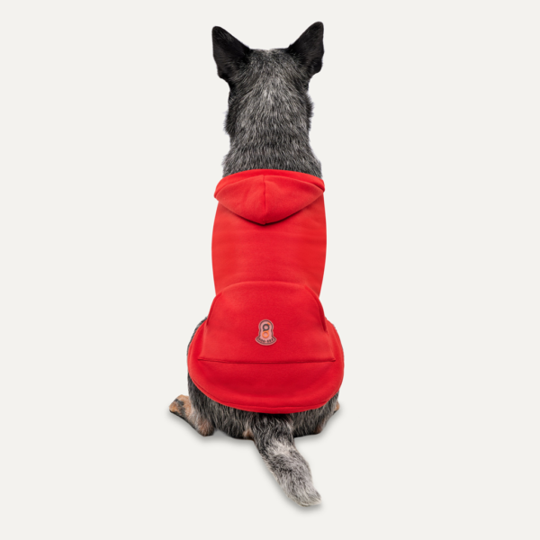 Gooeez Kangaroo Fleece Hoodie 2XS Red/Black - Afbeelding 29