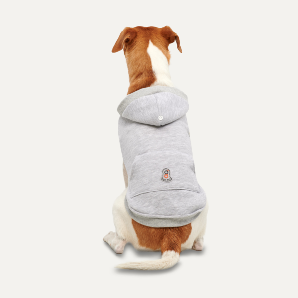 Gooeez Kangaroo Fleece Hoodie 2XS Heather Grey/Grey - Afbeelding 2