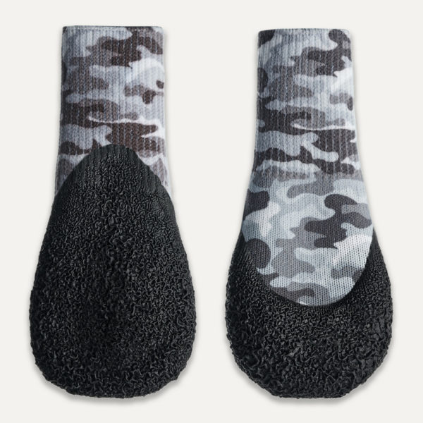 Gooeez Lites Printed Dog Booties (4-pack) S Camo/Black