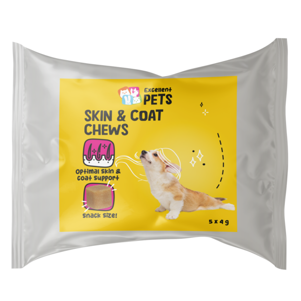 Excellent Pets Skin and Coat Chews 5 Treats