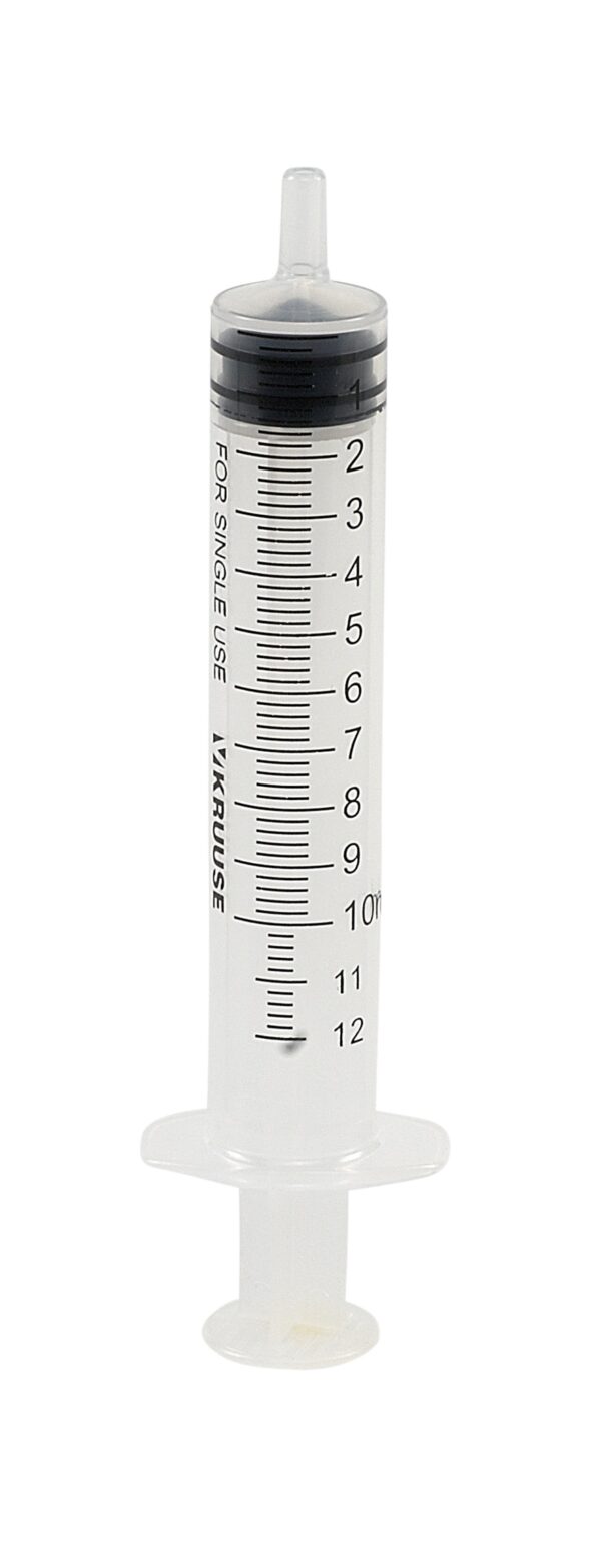 Ww-Injectiespuit 10Ml. Luer 3-Delig - Afbeelding 2