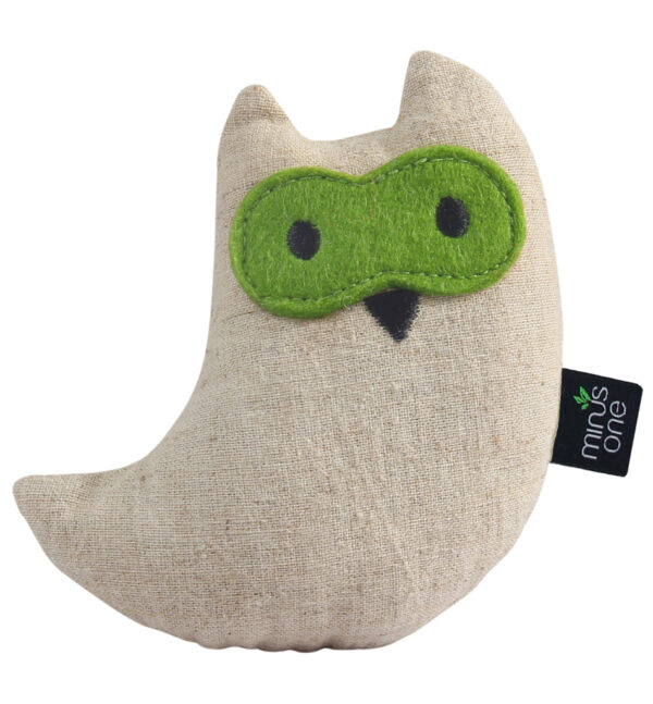 Minus One Docile Buddy Cat Toy - Owl