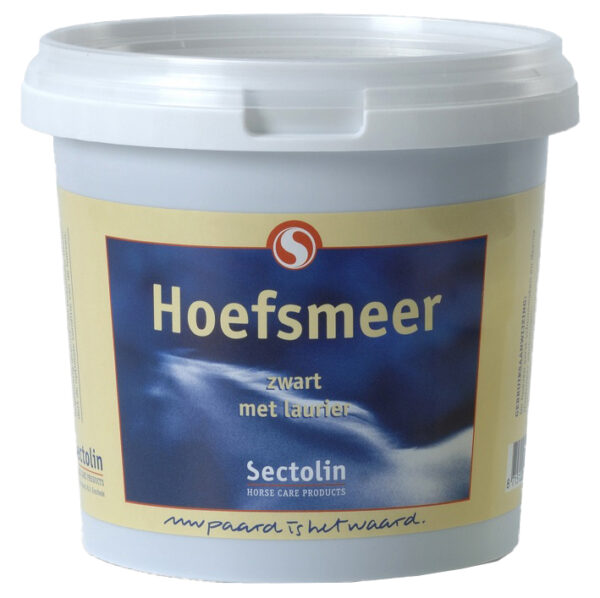 Hoefsmeer Equi Zwart 1L.