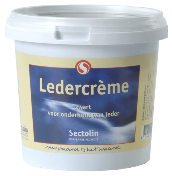 Ledercreme Equi Zwart 1L.