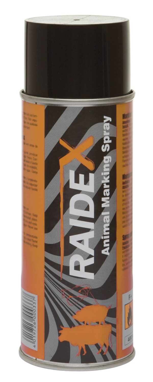 Raidex Merkspray R/V Oranje 400Ml