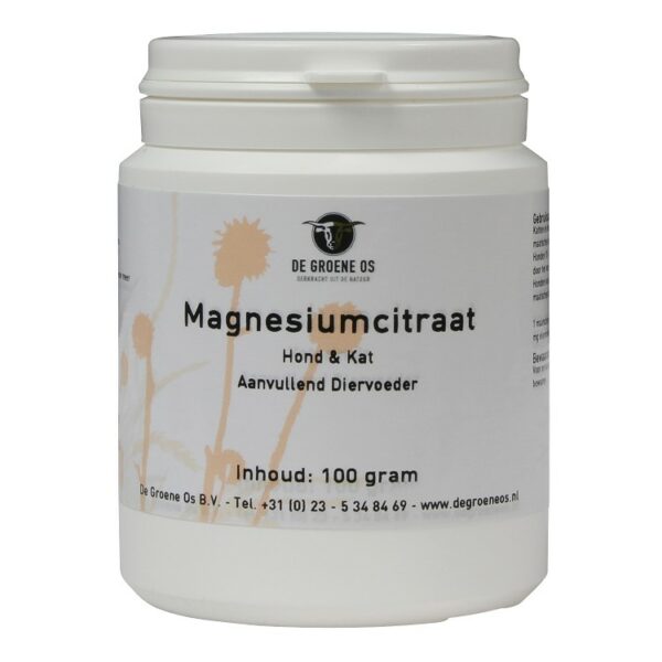 Magnesiumcitraat H/K 100G.