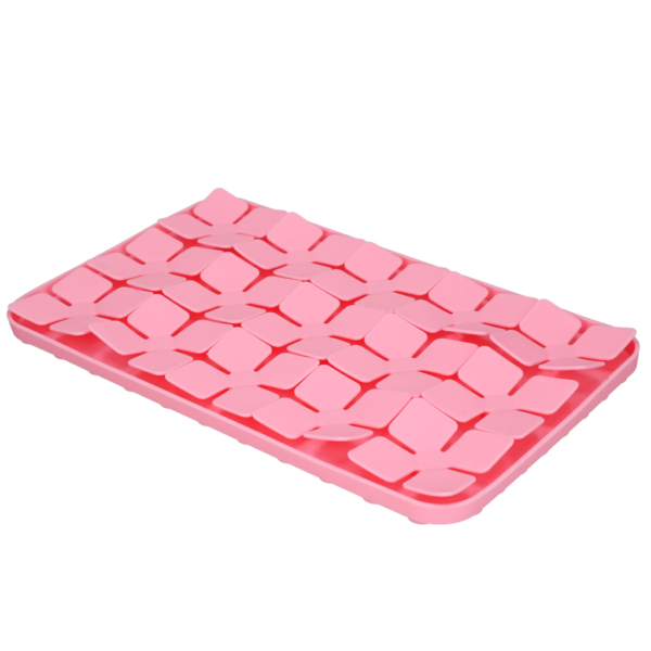 Eat Slow Live Longer Lick Mat Dimensions Flower Red - Afbeelding 10