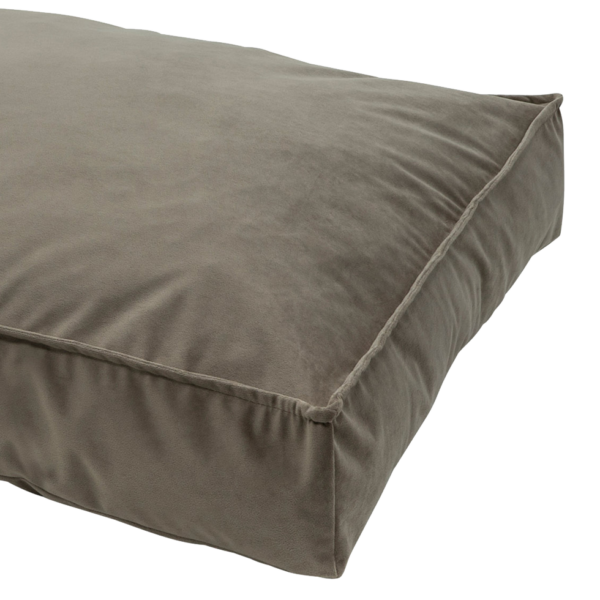 Madison Velours Lounge Cushion Taupe S - Afbeelding 3