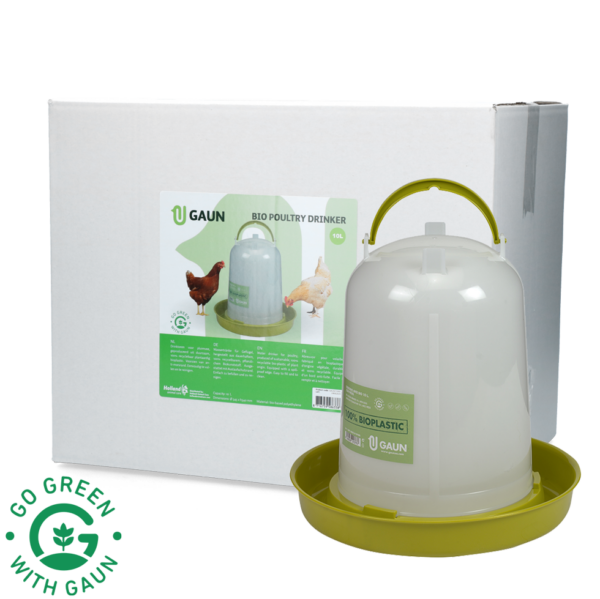 Pluimvee drinktoren 10 l Bio green lemon