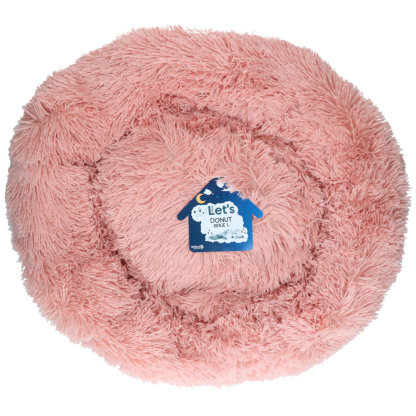 Let's Sleep Donut 60 cm Beige/Roze