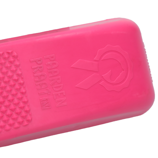 Paardenpraat Grooming Brush Medium roze - Afbeelding 3