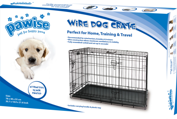 Pawise Wire Dog Crate S