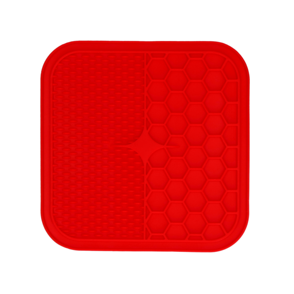 Eat Slow Live Longer Lick Mat Duo M Red - Afbeelding 4