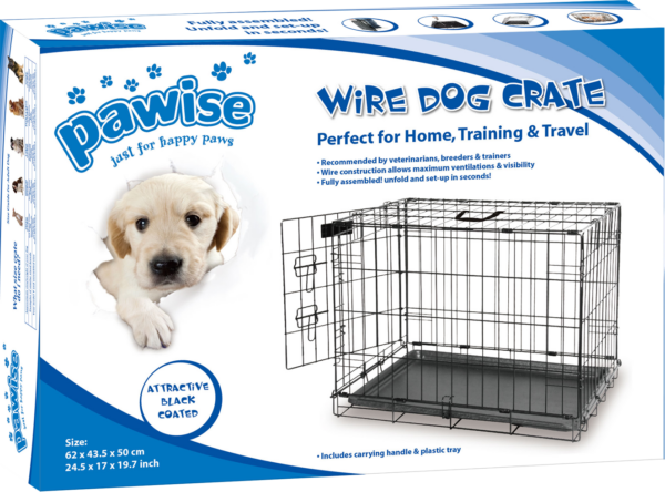 Pawise Wire Dog Crate S - Afbeelding 2