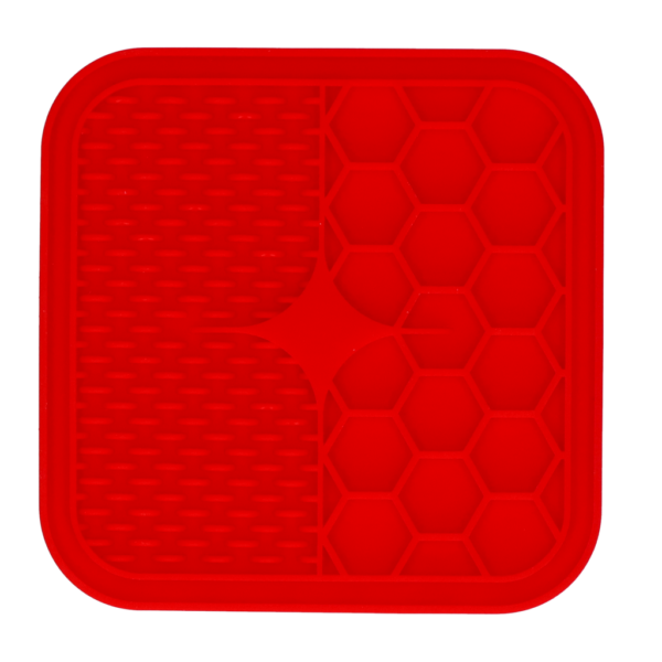 Eat Slow Live Longer Lick Mat Duo S Red - Afbeelding 4