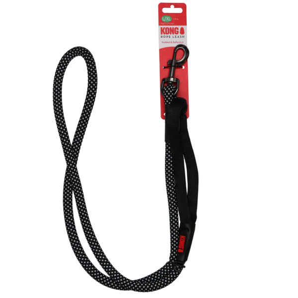 KONG Rope leash One Size Black