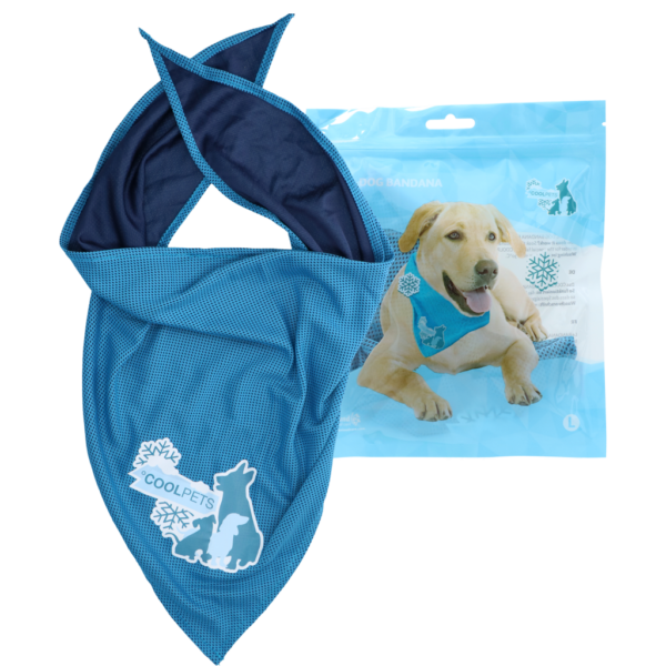 CoolPets Cooling Bandana 60x60cm L