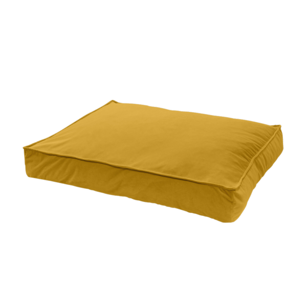 Madison Velours Lounge Cushion Geel L - Afbeelding 2