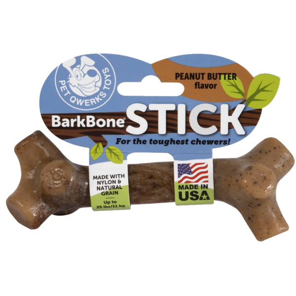 Pet Qwerks  BarkBone Stick Peanut Butter - XL