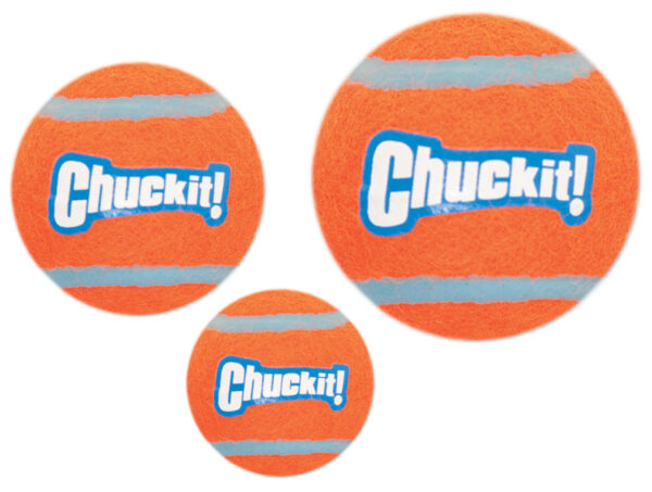 Chuckit Tennis Ball M 6 cm 4 Pack - Afbeelding 2