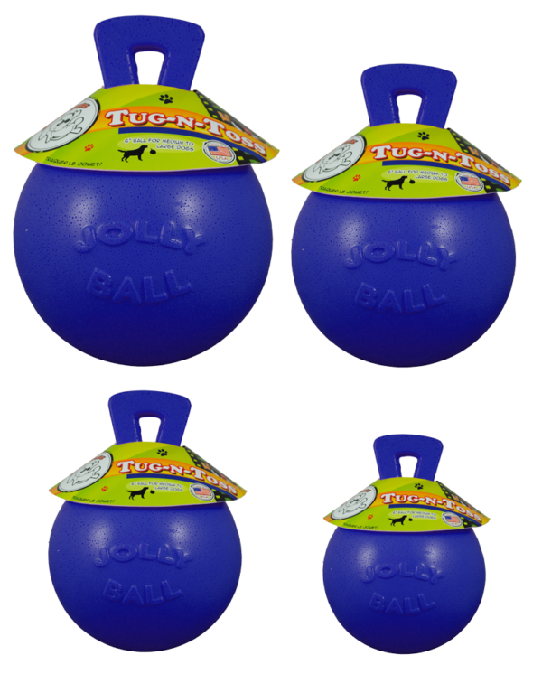 Jolly Tug-n-Toss 15 cm Blauw