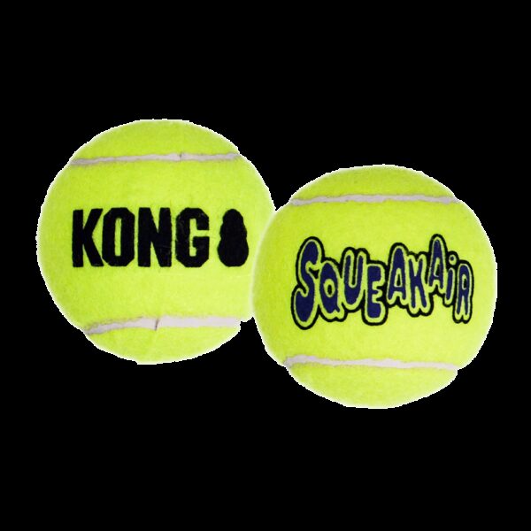 KONG Air Squeaker Tennis Ball S 5 cm 3 p - Afbeelding 2