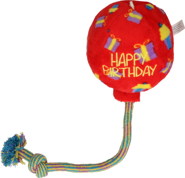 KONG Occasions Birthday Balloon Blue L - Afbeelding 4