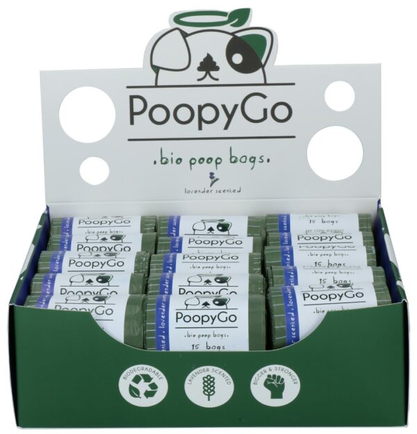 PoopyGo Eco friendly single roll lavende - Afbeelding 3