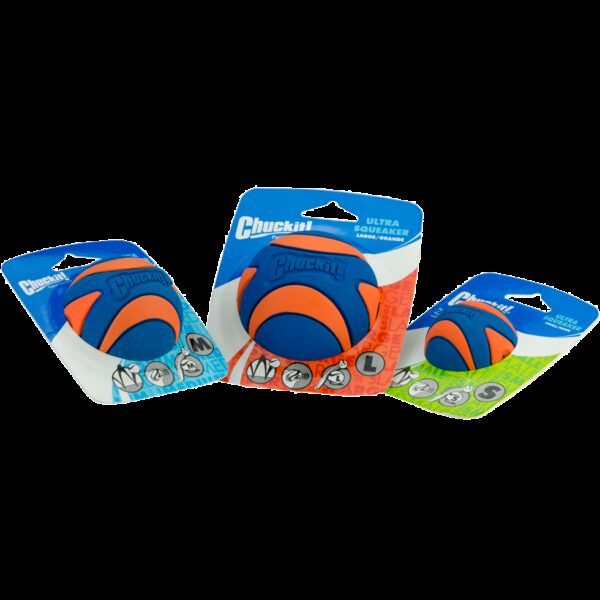 Chuckit Ultra Squeaker Ball M 6 cm 1 pcs - Afbeelding 2