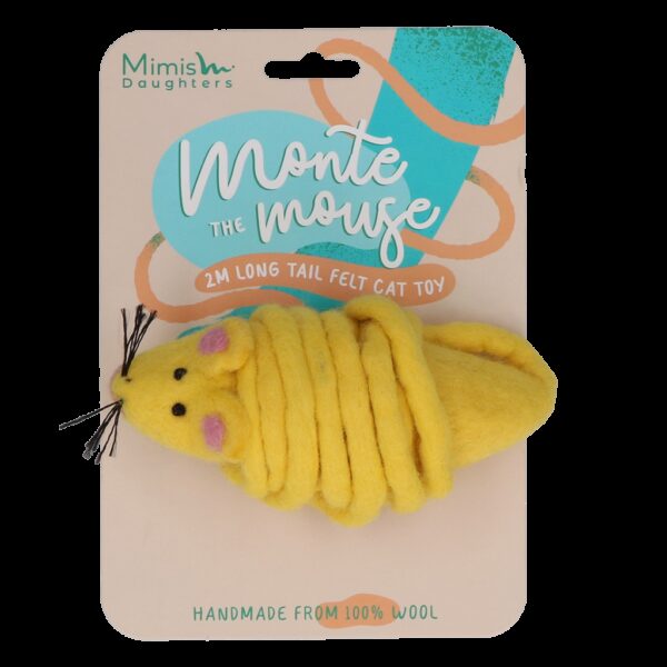 Mimis Daughters Monte the Mouse Yellow - Afbeelding 2