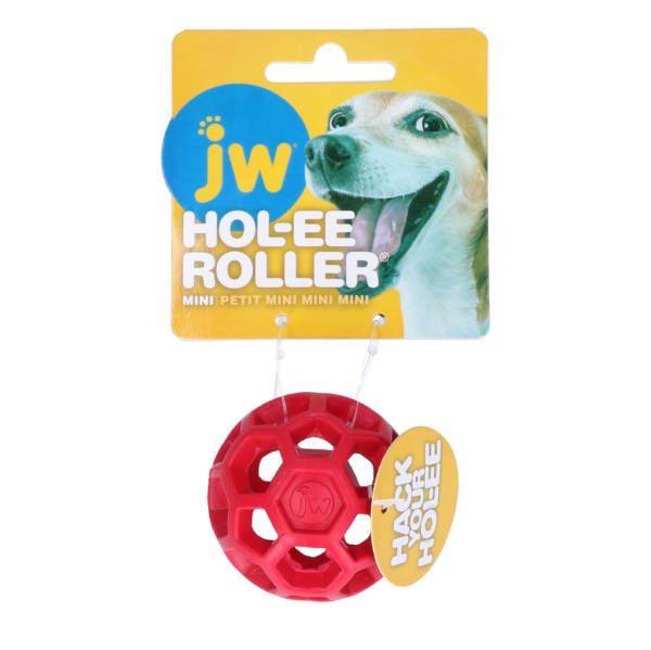 JW HOL-EE ROLLER Mini 5 cm Red