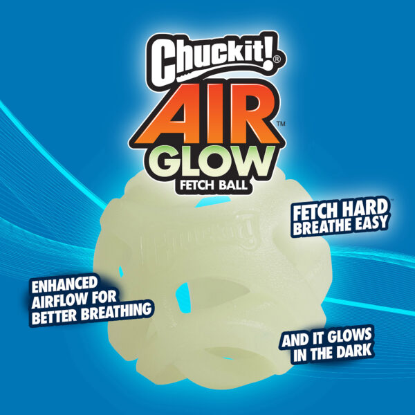 Chuckit Max glow air fetch ball S 2pk - Afbeelding 12