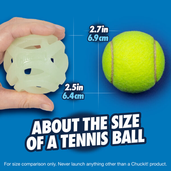 Chuckit Max glow air fetch ball S 2pk - Afbeelding 2