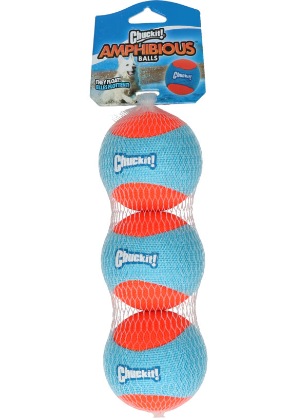 Chuckit Amphibious Balls 3 pack - Afbeelding 2