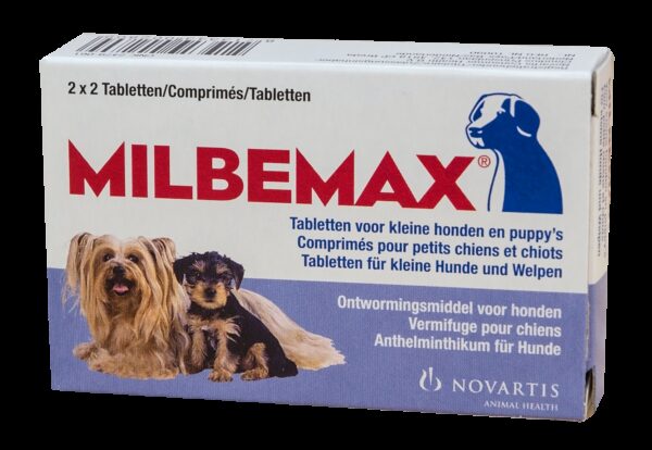 Milbemax Tabletten Puppy/Kleine hond 4 t