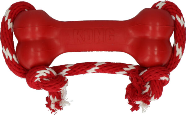 KONG Goodie Bone w/Rope M - Afbeelding 3