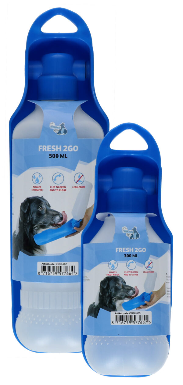 CoolPets Fresh 2GO Water Drinkfles 300 m - Afbeelding 4