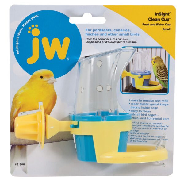 JW Clean Cup Feed and Water Cup Small - Afbeelding 3