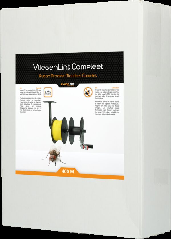 Knock Pest Vliegenlint Compleet 400 Mete - Afbeelding 3