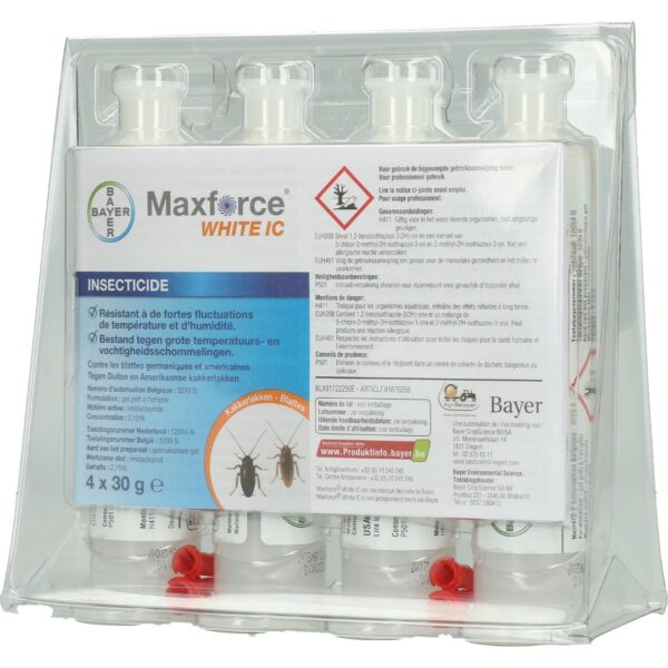 Maxforce White IC Kakkerlakken Gel - Afbeelding 3