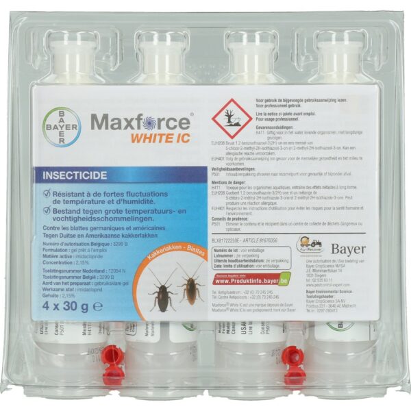 Maxforce White IC Kakkerlakken Gel - Afbeelding 5